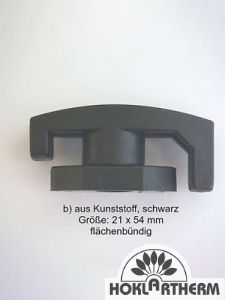Türfeststeller / Vorreiber, flächenbündig 21 x 54 mm